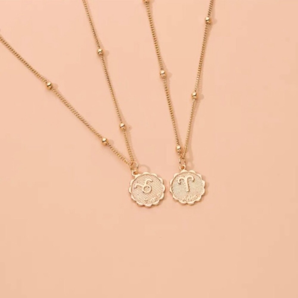 Taurus April-May Zodiac Beaded Horoscope Necklace - Picture 8 of 12
